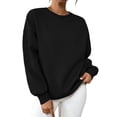 thumbnail image 2 of FNFYFH Oversized Sweatshirts for Women Crew Neck Sweatshirt Long Sleeve Pullover Fall Colthes, 2 of 10