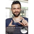 thumbnail image 5 of Beard Guide Shaper Tool Or Clear Stencil Compatible With Trimming And Shaving, The Stencil Models With 4 Grooming Lines And Mustache Comb，2pcs, 5 of 5