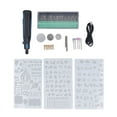 thumbnail image 1 of Kit d'Outils Rotatifs Sans Fil 3.6V Mini Électrique 15000RPM 3 Vitesses Rechargeable Réglable pour le Ponçage Gravure Bleu, 1 of 14