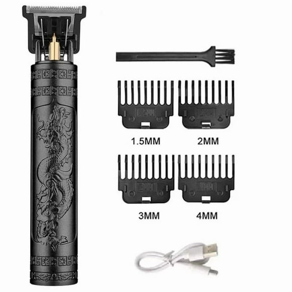 Rasuradora Electrica Cortadora De Pelo Profesional Máquina De Cabello Recargable 4 Medidas