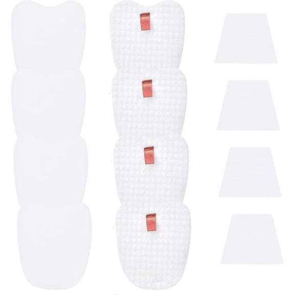 Replacement Filters for Shark Rocket Vacuum HV345 HV343AMZ HV371 ZS350 ZS351 ZS352 HV320 HV321 HV322, Foam&Felt Filters & Post-Filters, Part # XPMFK320&1084FTV320(4-pack)