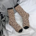 thumbnail image 5 of Logiee Leopard Print-2 Print Adult Socks for Men & Women,Calf Socks, Ankle Socks,Boots Socks,Breathable Casual Sock,Unisex Crew Socks, 5 of 6