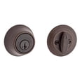 thumbnail image 2 of Deadbolt Kwikset SmartKey Security Venecian Bronze Metal, 2 of 3