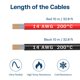 thumbnail image 2 of MMOBIEL Cable eléctrico de silicón 14 AWG - calibre 14 (2.08 mm²) cable de cobre estañado de 2.5 m /, 2 of 6