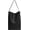 Black, variant on Womens Trendy PU Leather Tote Bag Large Bucket Shoulder Purse Casual Work Handbag Hook-Loop Closure Satchel 2pcs