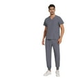 thumbnail image 4 of Garbnen Medical Scrubs Top and Pants Stretch V-Neck Scrubs Tops & Jogger Pants Nurse Working Uniforms with Pockets, 4 of 4