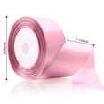 thumbnail image 2 of DKLYHW 25 Yards Satin Ribbon, 1 1/2inch Wide Thick Fabric Ribbon for Craft, Flower Bouquets, Gift Wrapping, Wedding, Bow Making and Valentines Decoration, 2 of 7