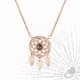 thumbnail image 3 of Collar para mujer, joyería para mujer, joyería para mujer, collar con colgante de proyección "I You", 100 idiomas, bohemio, regalo, collar con proyección., 3 of 5