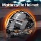 thumbnail image 3 of Casco De Motocicleta Unisex, Unisex, Para Adultos, Cool Rider Equipment, Casco De Moto De Cuatro Estaciones, Doble Visera, Casco Integral Abatible, Gafas De Sol Integradas,, 3 of 7