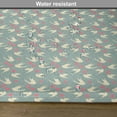 thumbnail image 6 of Ambesonne Romantic Place Mats Set of 4, Birds Little Hearts, Standard Size, Jade Green Pale Pink, 6 of 6
