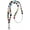 Multicolor, variant on Multicolored Chunky Style Fashion Women's Beaded Lanyard 34", Breakaway and Non Breakaway Available, for Keys, Badge Holder