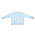 thumbnail image 3 of Shwomsmer Trendy Women's Striped Color Block Long Sleeve Crew Neck Pullover T Shirt Junior Zip Hoodie, 3 of 3