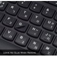 thumbnail image 4 of 2 Pegatinas De Teclado Hebreo, Pegatinas Para Teclado De Computadora, Fondo Negro Con Letras Blancas, Letras De Teclado, Pegatinas De Repuesto Para Macbook Air Pro, Pc, Computadora Portátil, Teclado D, 4 of 5