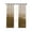 Brown, variant on Navy Blue Ombre Blackout Curtains, Light Blocking Print Window Curtains, Modern Abstract Art Ocean Oil Painting Thermal Insulated Window Drapes for Living Room Kitchen Cafe 2 Panels, 104"W x 52"L