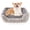Grey, variant on AIWIKIDE Anti-Anxiety Puppy Dog & Cat Cuddler Bed, Gray Washable Bed, Medium