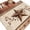Brown Beige, variant on Texas Star Vintage Area Rugs Collection 2'x6', Brown Checkered Berry Farmhouse Non Slip Indoor Rectangle Throw Runner Rug Floor Mat Carpet for Living Room Dining Table Bedroom Nursery