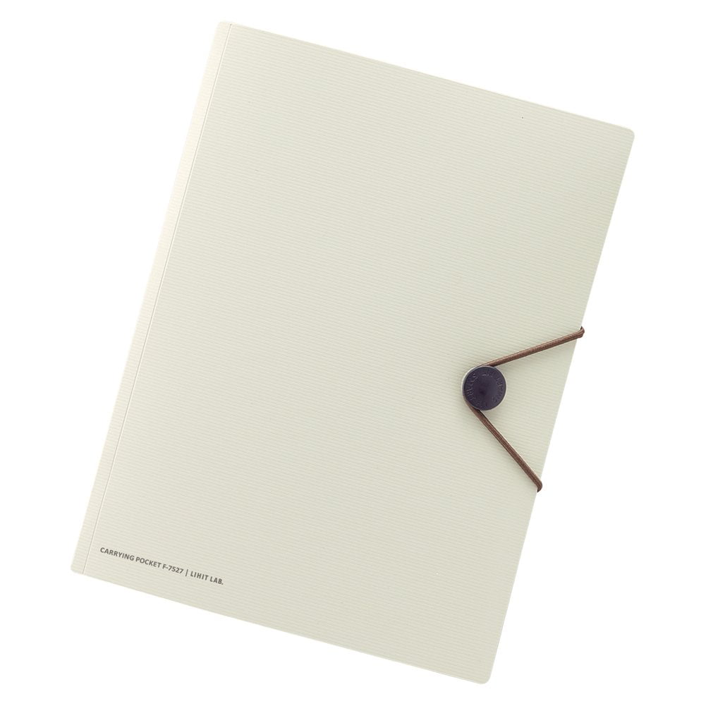Lihit lab. Carrying Pocket A5 Beige F7527-16 F7527-16