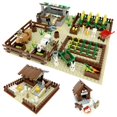 thumbnail image 3 of Juguetes de bloques de construcción para niños, Mini Farm World Animal Scene, Blick Assembly, juguetes educativos para niños y niñas, regalo de cumpleaños y Navidad, 3 of 4