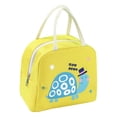thumbnail image 1 of SSBSM Bento Bag Thick Comfortable Grip Oxford Cloth Animal Print Cooler Bag for School, 1 of 8