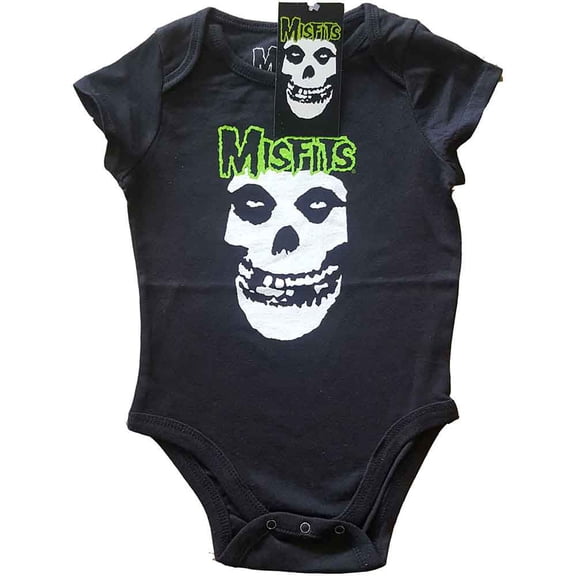 Misfits Kids Baby Grow: Skull & Logo (0-3 Months)