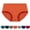 #01 Ginger, variant on Women's Mid Rise Solid Cotton Brief Panties Soft Stretch Breathable Full Coverage Underwear Comfort Daily Ladies Bikini Panties ,XS,Light Gray
