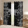 thumbnail image 2 of Castle Fairy Gradient Video Game Blackout Curtains Set of 2 (52x84 Each) for Kids Teens Adults,Abstract Ombre Game Controller Window Curtains,Grey Gamepads Gamer Curtains and Drapes Bedroom Decor, 2 of 6