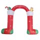 thumbnail image 1 of Arco de patio,Accesorios inflables para decoraciones de patio con arco navideño,Arco inflable iluminado al aire libre construido con soporte LED,Muñeca Santa De Pie Muñeco De Nieve Juguete, 1 of 9