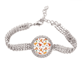 thumbnail image 1 of Pulsera de tobillera Delious Ilustración Pizza Patron Joyería de Diamantes, 1 of 3