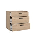 thumbnail image 6 of Tvilum Sofia 3 Drawer Dresser for Adults, Jackson Hickory, 6 of 16