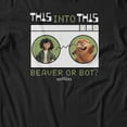 thumbnail image 3 of Disney Pixar Hoppers This Into This Beaver Men's T Shirt (Black, S-3XL), 3 of 4