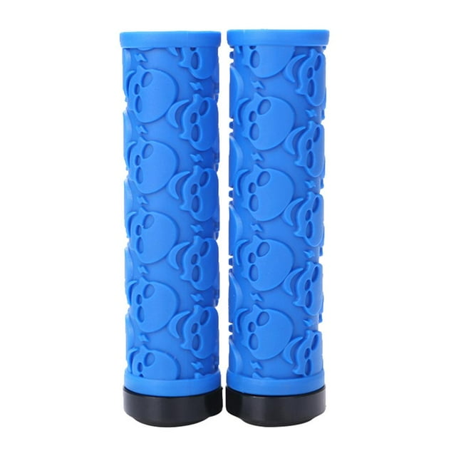 Cubiertas para manillar de bicicleta Sharpla goma suave azul antideslizante