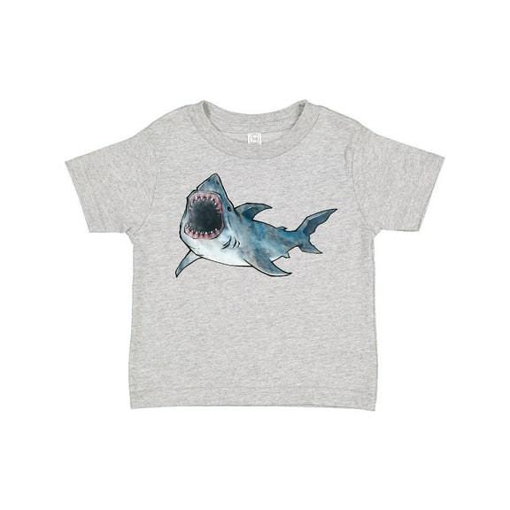 Inktastic Great White Shark Boys or Girls Toddler T-Shirt