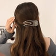 thumbnail image 1 of YAOBAMM Barrette Cheveux Femmes Pince à Cheveux Transparente Antidérapante Bord Lisse Résistant aux Casses Multi Cheveux Fixe Léger Élastique Ressort Épingle à Cheveux, 1 of 7