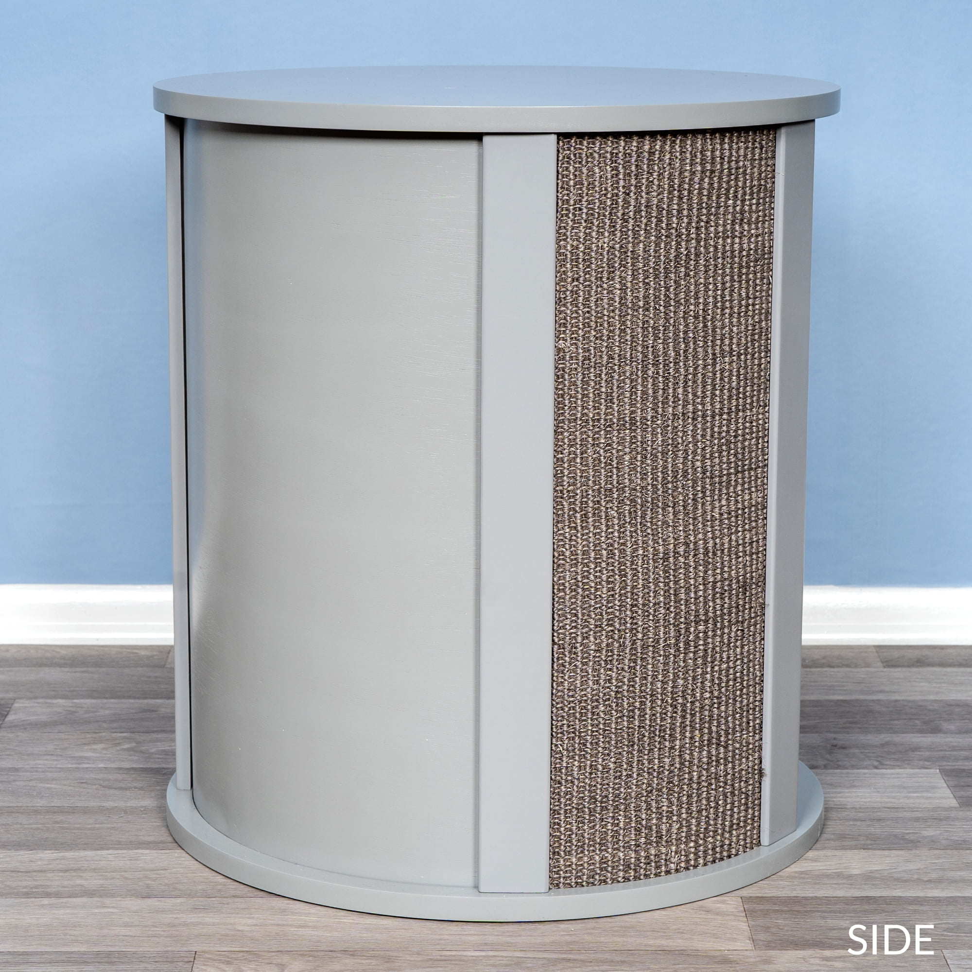 The Refined Feline, Purrrrfect End Table, Smoke