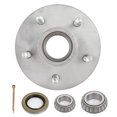 thumbnail image 3 of CCIYU Boat Trailer Galvanized Hub Axle Kit 5-4.5 Bolt Circle Wheel Hub Kit 3500lb Axle 5 Bolt Lug Greased Bearings 68149 & 44649, 3 of 6