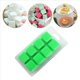 thumbnail image 5 of Contenedores de para Derretir-Moldes para Derretir de Plástico Vacío Transparente de 8 Cavidades-100 Paquetes de Cubos Tipo Almeja para Tartas Derretida, 5 of 5