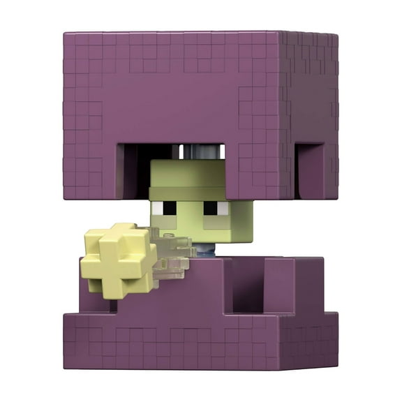 Minecraft Shulker Action Figure & Accessories Set, 3.25-inch Scale Collectible Toy