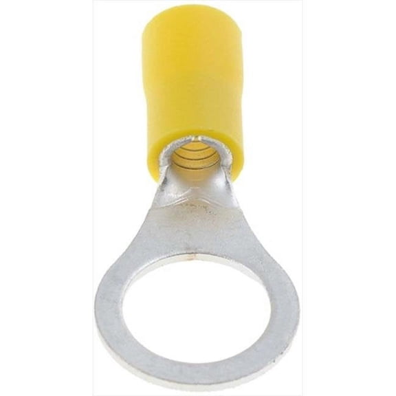 Dorman 85417 12 10 Gauge Ring Terminal- 0.38 In.- Yellow