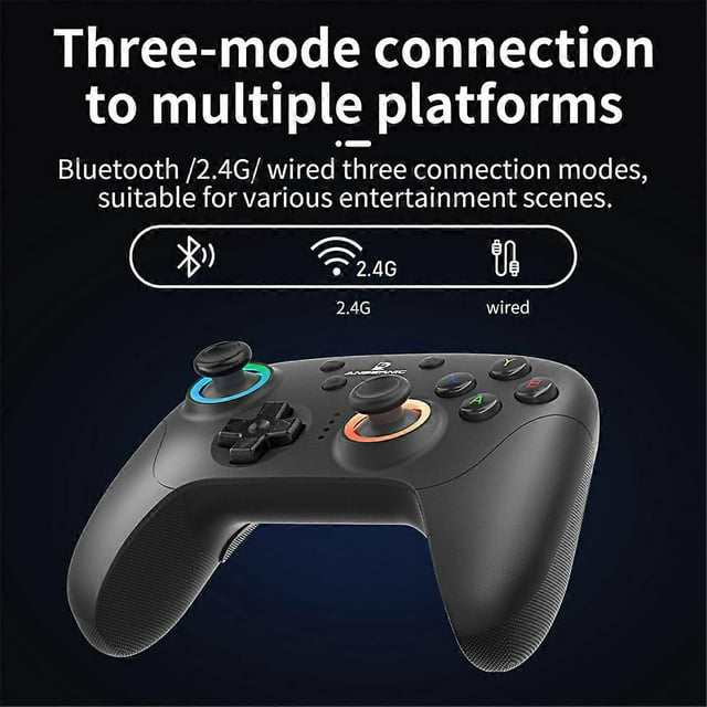 ANBERNIC RGP01 Gamepad Controller for PC Android IOS Steam Black