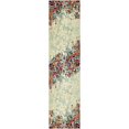 thumbnail image 2 of Unique Loom 3139860 2 ft. 7 in. x 10 ft. Joyous Chromatic Runner Rug, Multi Color, 2 of 3