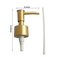 thumbnail image 4 of Soap Dispenser Pump 28/400 Thread for Kitchen Bathroom Bottles, Leak-proof Design with Metal Housing, 4 of 9