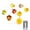 Combination, variant on LINLIN Pumpkin Light String,10ft 30LED Pumpkin Fairy Light,Battery Powered with Dimmable Remote Timer for Bedroom Indoor Dorm Room Outdoor Wedding Nursery Party Patio Fence Decoration