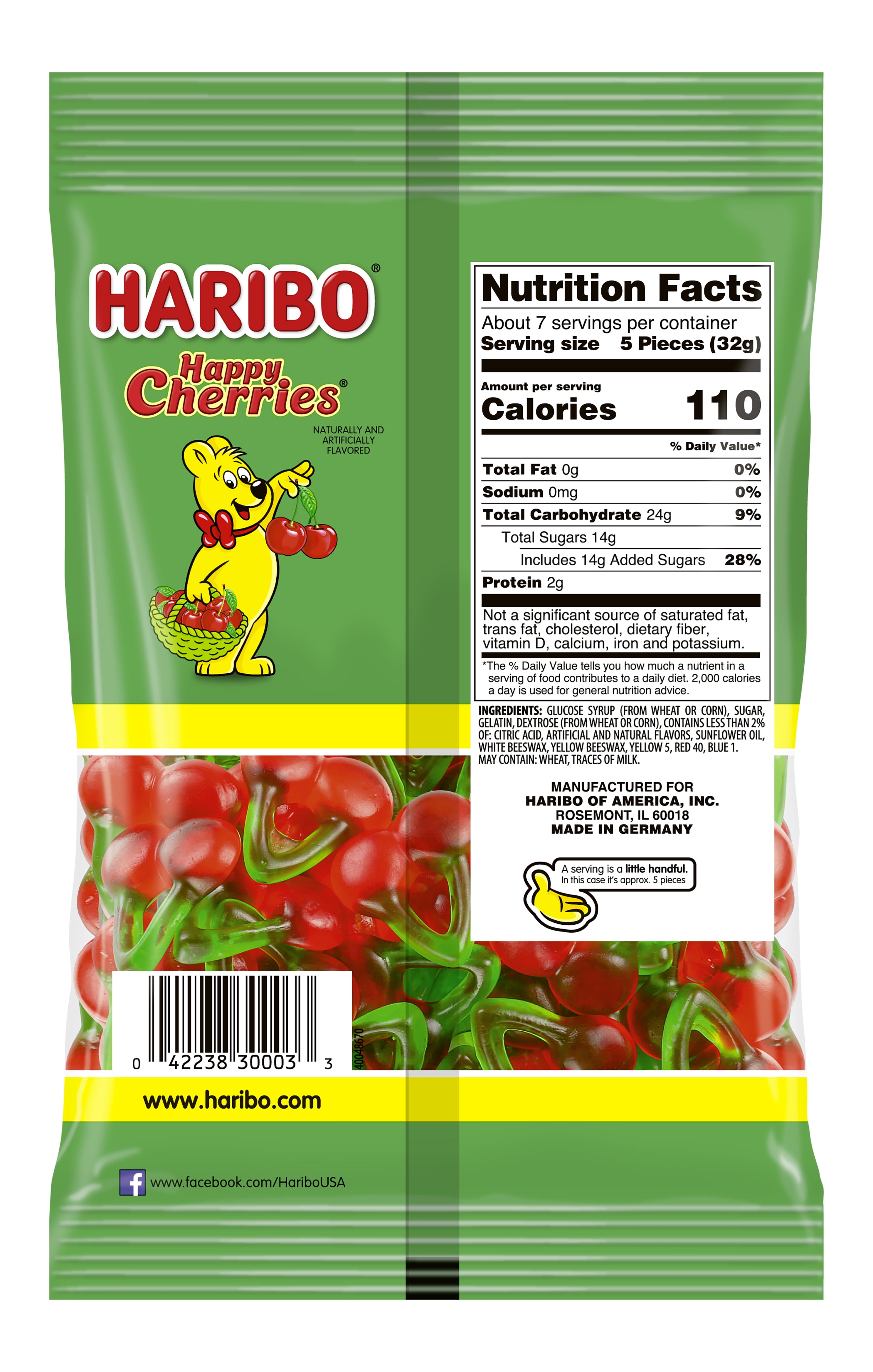 Happy cherry - Haribo - 200 g