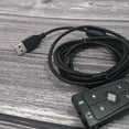 thumbnail image 7 of BQBQERT Elevates Your Gaming with the USB to 3.5mm Adapter,USB External Stereo Sound Card for Cloud2 7.1, 7 of 7