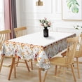 thumbnail image 5 of Tchckioa Autumn Harvest Tablecloth for Kitchen Dinner,Rectangle Waterproof Oil-resistant Table Cover,52x70 Inch, 5 of 6