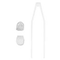 thumbnail image 3 of Hip Hop False Tooth, Model YHYT1088 Copper Halloween Hip Hop Teeth Easy To Shape  For Halloween Party For Concert For Birthday Present For Hip Hop Fashion Show Silver, 3 of 8