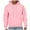 91#Pink, variant on Hoodies for Men Hoodie Long Sleeve Pullover Drawstring Sweatshirts with Kanga Pocket Light Gray XL