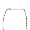 thumbnail image 4 of American West Jewelry Sterling Silver Rhodonite Beaded Squash Blossom Necklace, 16 to 19 Inches, 4 of 6
