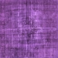 thumbnail image 1 of Ahgly Company Indoor Square Oriental Purple Industrial Area Rugs, 8' Square, 1 of 4