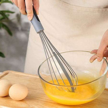 

Bluelans Manual Egg Beater Stirring Flour Non-slip Convenient Food Grade Manual Egg Beater